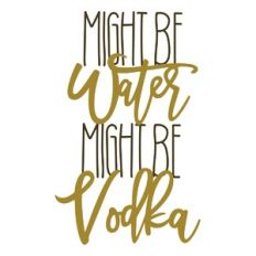Might be Vodka