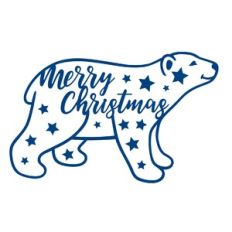 Christmas Polar bear