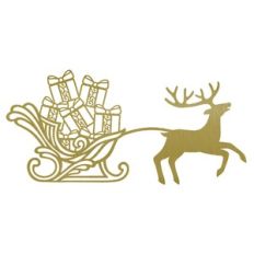 Santa Sleigh with presents