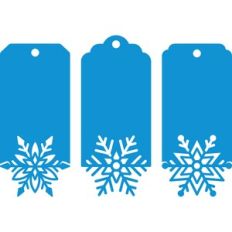 Snowflake Gift Tag