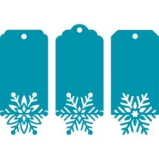 Snowflake Gift Tag