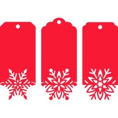 Snowflake Gift Tag