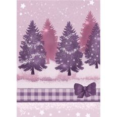 Print n Cut Purple Christmas Card Cover