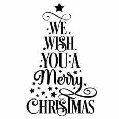 We Wish You A Merry Christmas Quote Tree