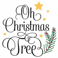 Oh Christmas Tree Quote
