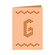Letter G card