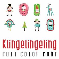 Klingelingeling Full Color Font