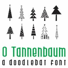 Oh Tannenbaum Doodlebat Font