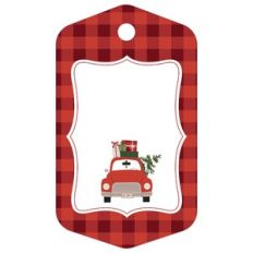 Christmas Truck Tag