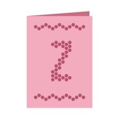 Letter Z card