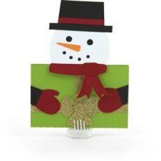 A2 Hugger Gift Card Holder Snowman