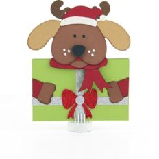 A2 Hugger Gift Card Holder Dog