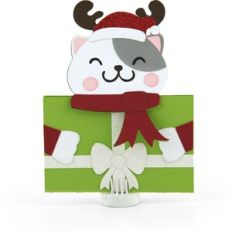 A2 Hugger Gift Card Holder Cat