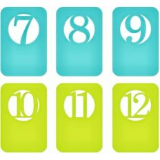 7-12 months 6x4 life cards