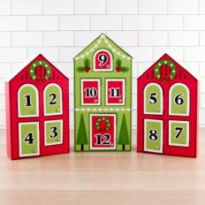 12-Day Advent Calendar Houses