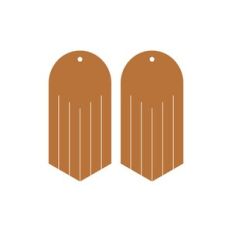 Fringe Tassel Earring Template, Faux Leather Earrings