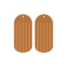 Fringe Tassel Faux Leather Earrings