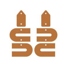 Boho Earring Template