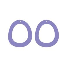 Round Circle Earrings