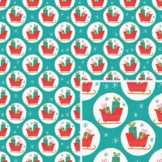 Santa's Sleigh Pattern