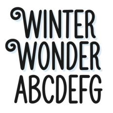 BFC Winter Wonder Festive Christmas Font