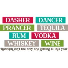 Reindeer alcohol humor