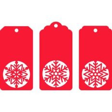 Snowflake Gift Tag