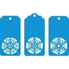 Snowflake Gift Tag