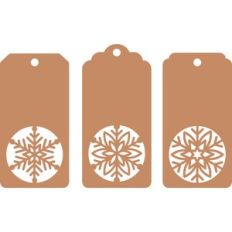 Snowflake Gift Tag