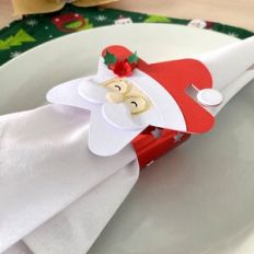 Santa Claus Napkin Holder