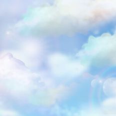 Holographic Rainbow Clouds