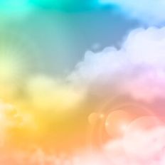 Rainbow Candy Clouds