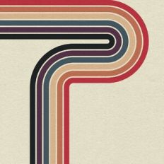 Retro 80's Line Background