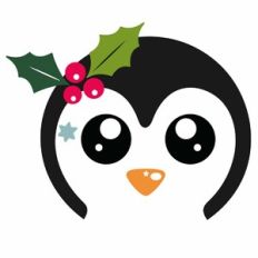 Cute Penguin Face