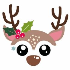 Cute Reindeer Face