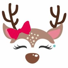 Cute Reindeer Face