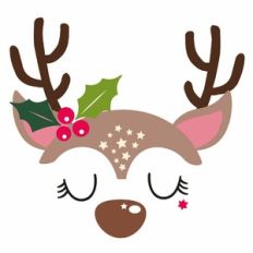 Cute Reindeer Face