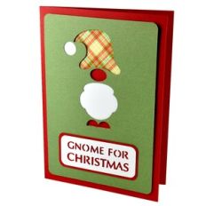 Gnome for Christmas Layered Stencil Card