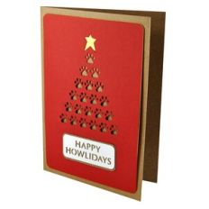 Happy Howlidays Layered Stencil Card