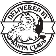 Delivered by Santa Claus