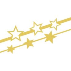 happy new year stars border