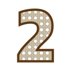 Number 2 Rattan