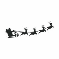 Santa and reindeers