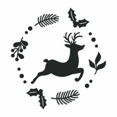 Reindeer wreath