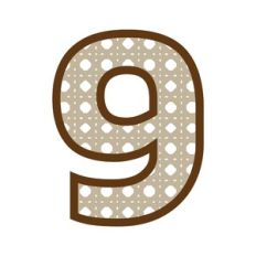 Number 9 Rattan