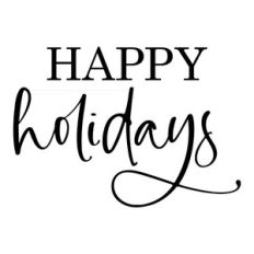 Happy Holidays