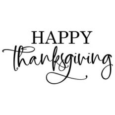 Happy Thanksgiving