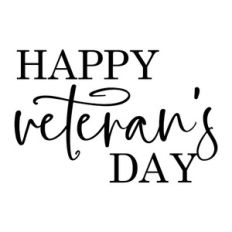 Happy Veteran's Day