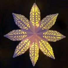 3D Christmas paper star lantern