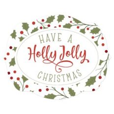 Have A Holly Jolly Christmas Tag